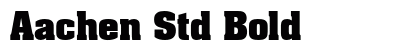 Aachen Std Bold preview