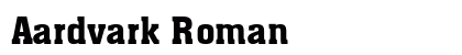 Aardvark Roman preview