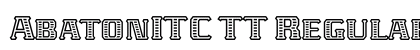 AbatonITC TT Regular Preview