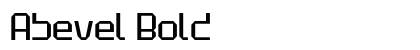 Abevel Bold preview