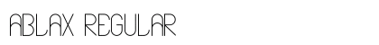 ABLAX Regular preview