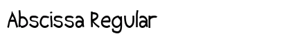 Abscissa Regular Preview