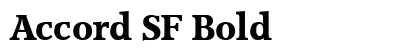 Accord SF Bold preview