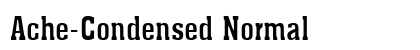 Ache-Condensed Normal Preview