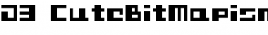 D3 CuteBitMapism TypeB Font
