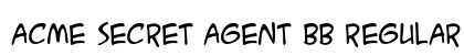 ACME Secret Agent BB Regular preview