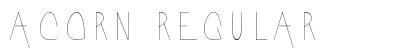 Acorn Regular preview