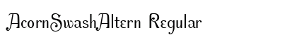 AcornSwashAltern Regular preview