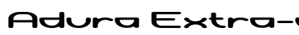 Adura Extra-expanded Bold Preview