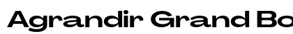 Agrandir Grand Bold Preview