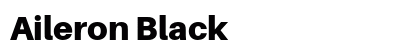 Aileron Black preview