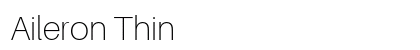 Aileron Thin preview