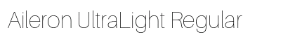 Aileron UltraLight Regular preview