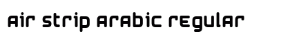 Air Strip Arabic Regular preview