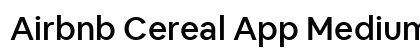 Airbnb Cereal App Medium Regular preview