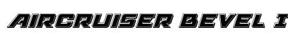 Aircruiser Bevel Italic Italic preview