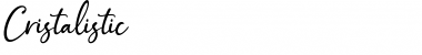 Cristalistic Script Font