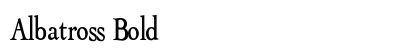 Albatross Bold preview