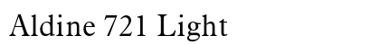 Aldine 721 Light Preview
