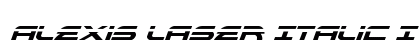 Alexis Laser Italic Italic preview