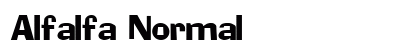 Alfalfa Normal Preview