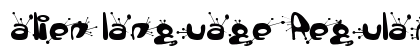 alien language Regular Preview