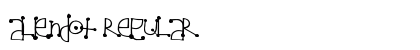 AlienDot Regular preview