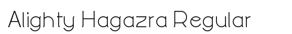 Alighty Hagazra Regular preview