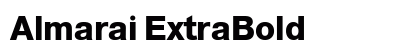 Almarai ExtraBold preview