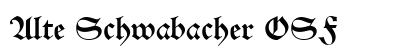 Alte Schwabacher OSF Preview