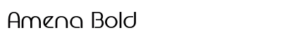 Amena Bold preview