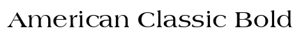 American Classic Bold preview