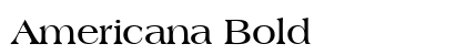 Americana Bold Preview