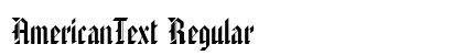 AmericanText Regular Preview
