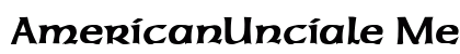 AmericanUnciale Medium preview