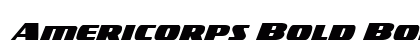Americorps Bold Bold preview