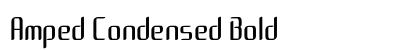 Amped Condensed Bold Preview