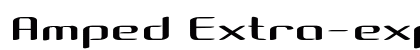Amped Extra-expanded Bold Preview