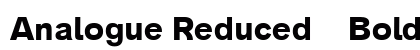 Analogue Reduced 75 Bold preview