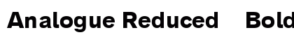 Analogue Reduced 75 Bold preview