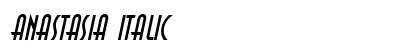 Anastasia Italic Preview