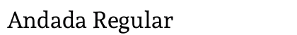 Andada Regular Preview
