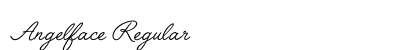 Angelface Regular preview