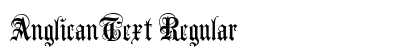 AnglicanText Regular Preview