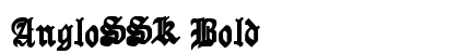 AngloSSK Bold preview
