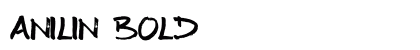 Anilin Bold preview