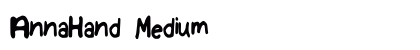 AnnaHand Medium preview