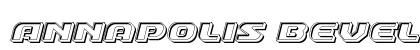 Annapolis Bevel Italic Italic preview