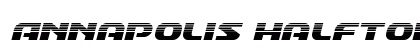Annapolis Halftone Italic Italic preview