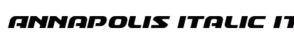 Annapolis Italic Italic preview